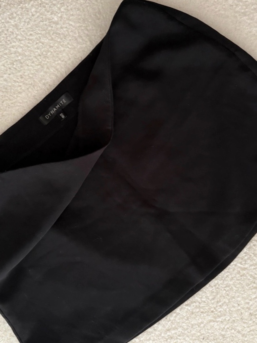 Dynamite Black Mini Skirt
